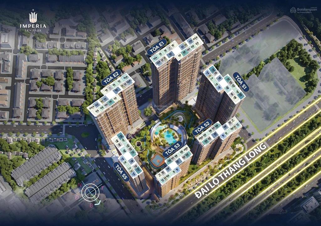 Cắt lỗ 500tr căn góc 2pn+ 69m2 toà sky1