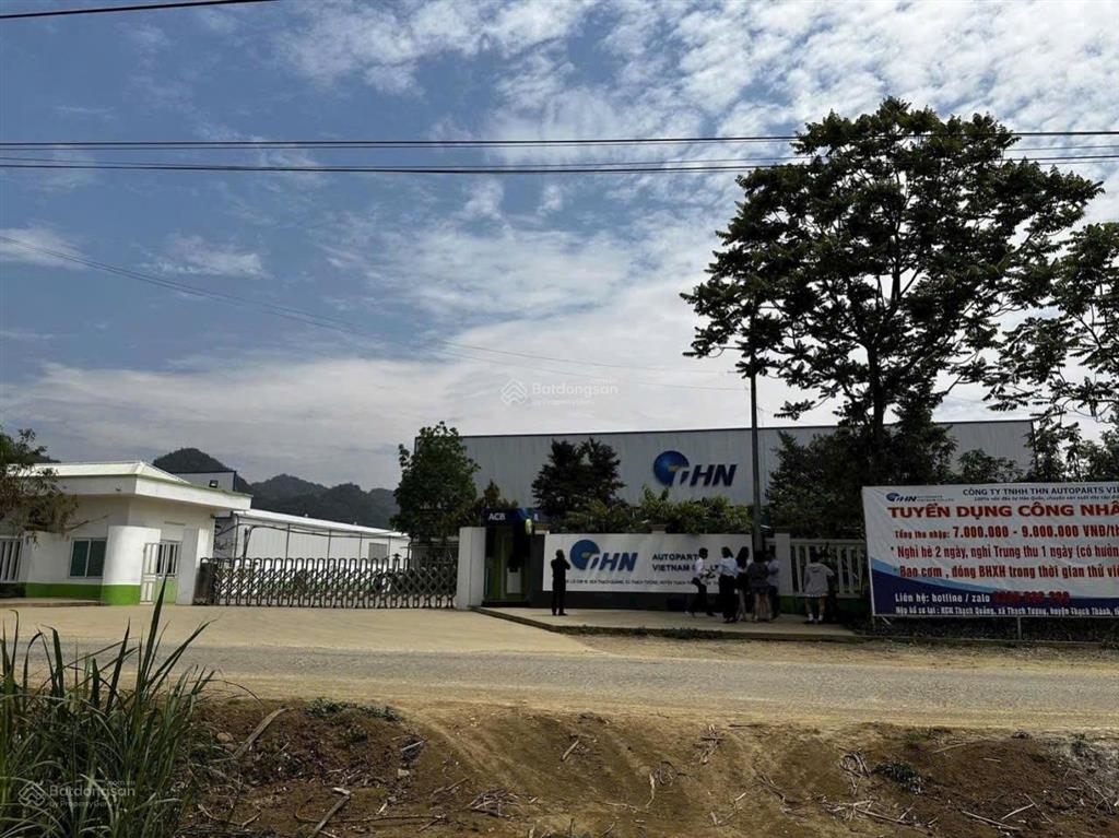 Bán 6 lô đất liền kề 1286m2 195 triệu/lô thị trấn, đường hồ chí minh khu cn 300 ha, sẵn sổ