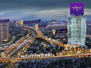 Bán sàn thương mại diện tích vừa và rộng tại 90 đường láng toà the ninety (rox centrer) ngã tư sở