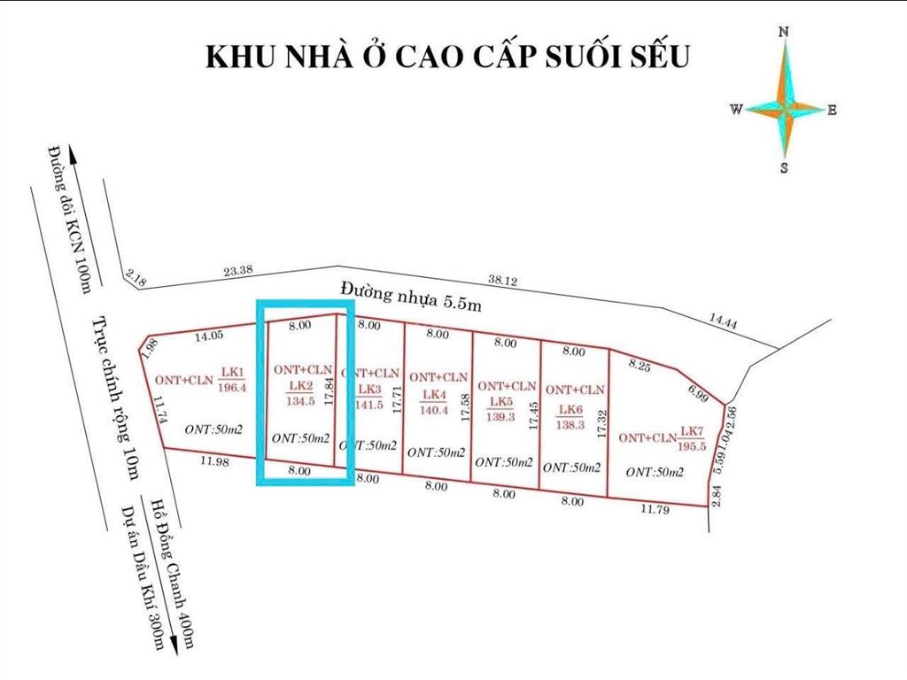 Chỉ nhỉnh tỷ có 134m² để xây nhà trọ gần kcn nhuận trạch 213ha, lương sơn, hòa bình