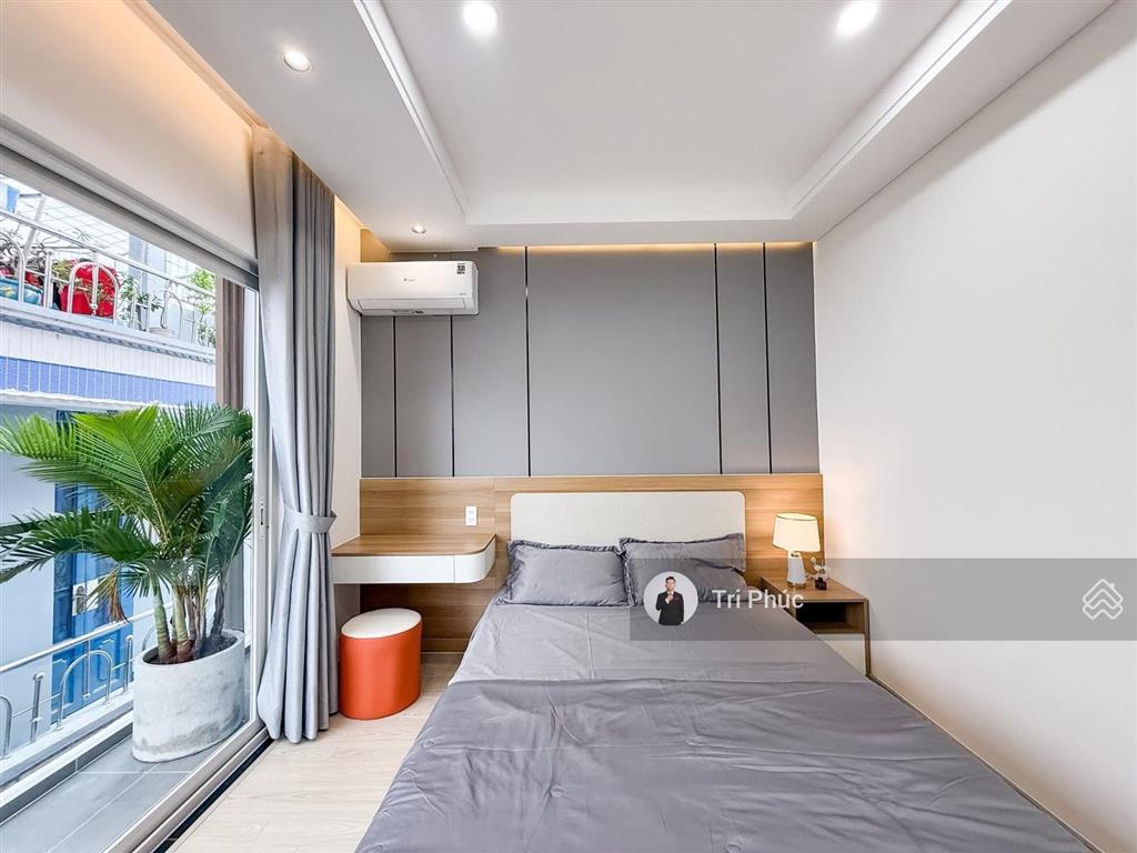Chỉ 7.xtỷ tl, nhà mới đẹp gần 50m2 4 tầng 4pn sát hẻm xe tải thông phan xích long, phú nhuận