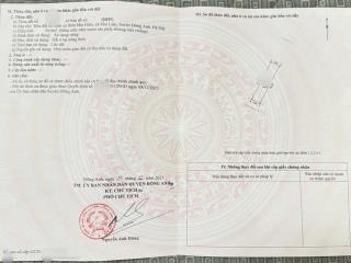 Bán gấp đất tại mai hiên, 8,29 tỷ, 56m2, mặt tiền 3.5m, tái định cư