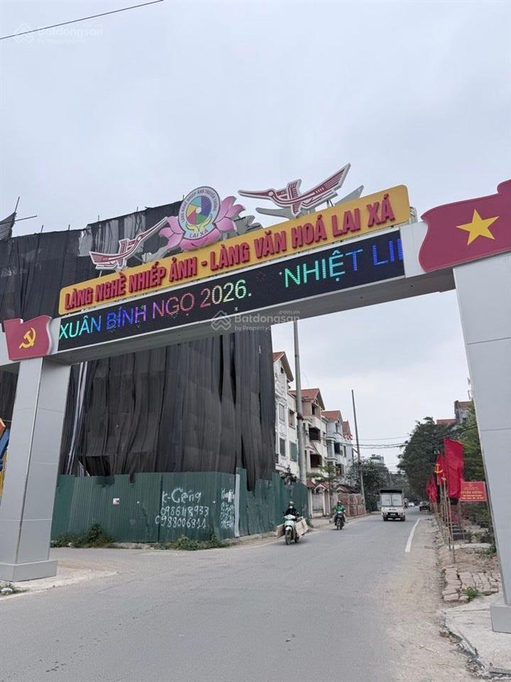 Đất đẹp lai xá, giá đầu tư, sát kđt lai xá  kim chung, tiềm năng tăng giá cao.