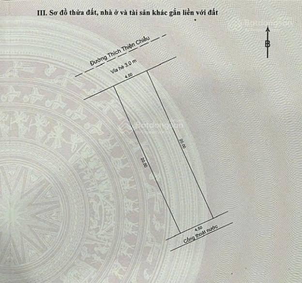 Bán lô đất mặt tiền thích thiện chiếu, sơn trà, đà nẵng