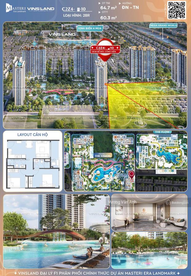 2 căn giá tốt 2pn góc 3,9 tỷ 61m2 3pn góc 5,9 tỷ 91m2 masteri era landmark view nội khu bể bơi đẹp