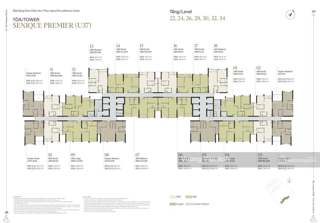 Cắt lỗ 300tr căn 3pn hoa hậu 101,5m2 tòa sp tầng trung view hồ ngọc trai the senique hà nội  ocp 1