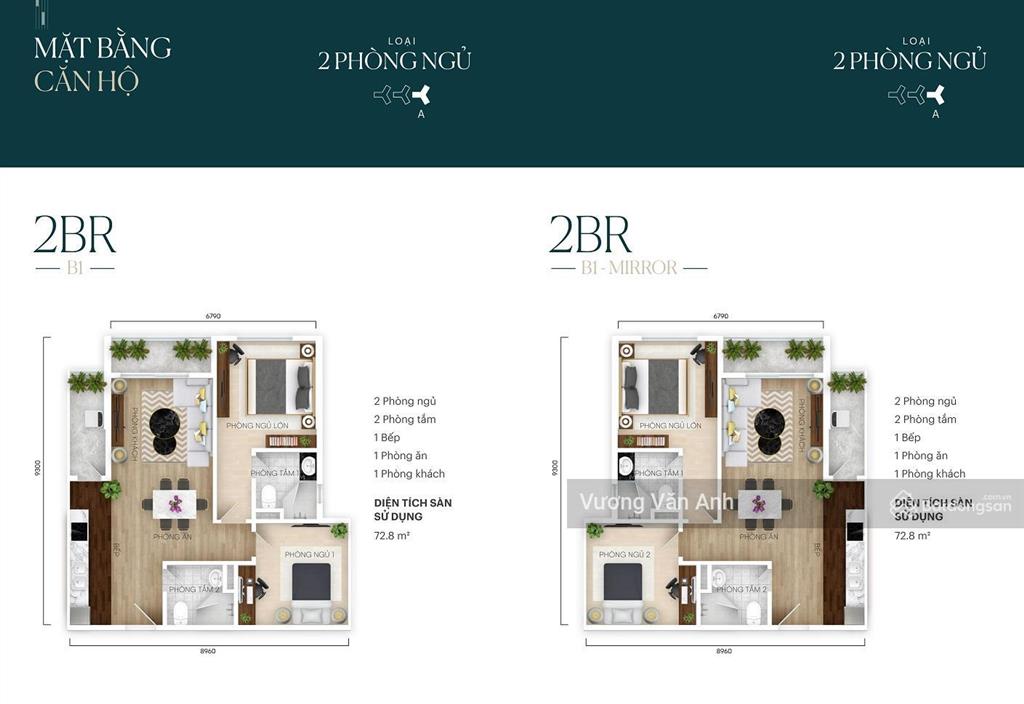 Căn 2pn 2wc 72m2 view hồ yên sở đẹp dự án gamuda yên sở  hoàng mai tt siêu giãn 3 năm