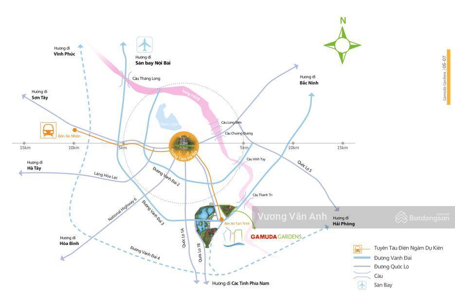 Tt ch 3pn góc 99m2 view hồ yên sở 323ha e vương anh pkd da gamuda yên sở  gamuda central park