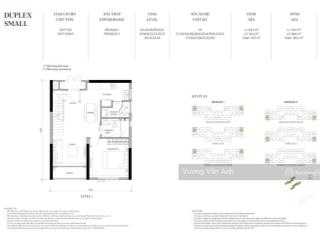 Chủ nhà tặng 500tr nội thất căn duplex góc 117m tòa s2 đn view hồ ngọc trai the senique tầng 1x đẹp