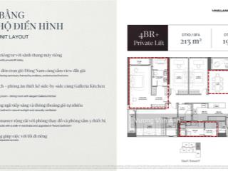 Tt chi tiết mặt bằng, giá ch 4pn+ 4wc trục 05 198m2 tòa p maison privée view công viên, hồ ciputra