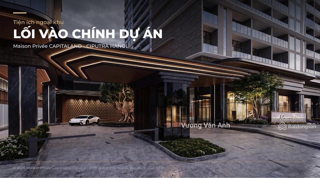 Chi tiết căn hộ 2pn+2wc 98m2 trục 01 tòa m maison privée  capitaland view công viên ciputra k chắn
