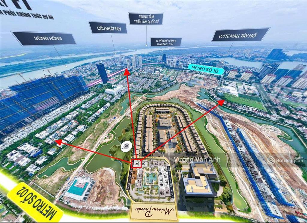 Căn 4pn + 1 trục 05 198m2 tòa p maison privée view cực đẹp công viên ciputra +hồ tây+ cầu nhật tân