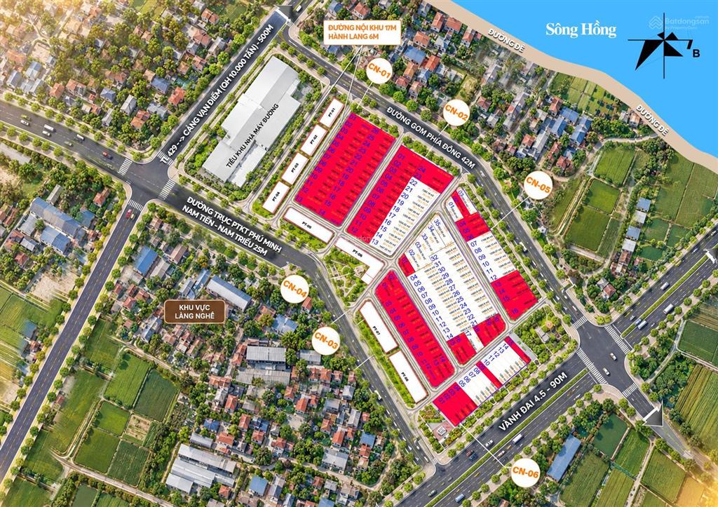 Ngoại giao lô đất công nghiệp, xưởng sản xuất, kho bãi tại cụm công nghiệp nam tiến