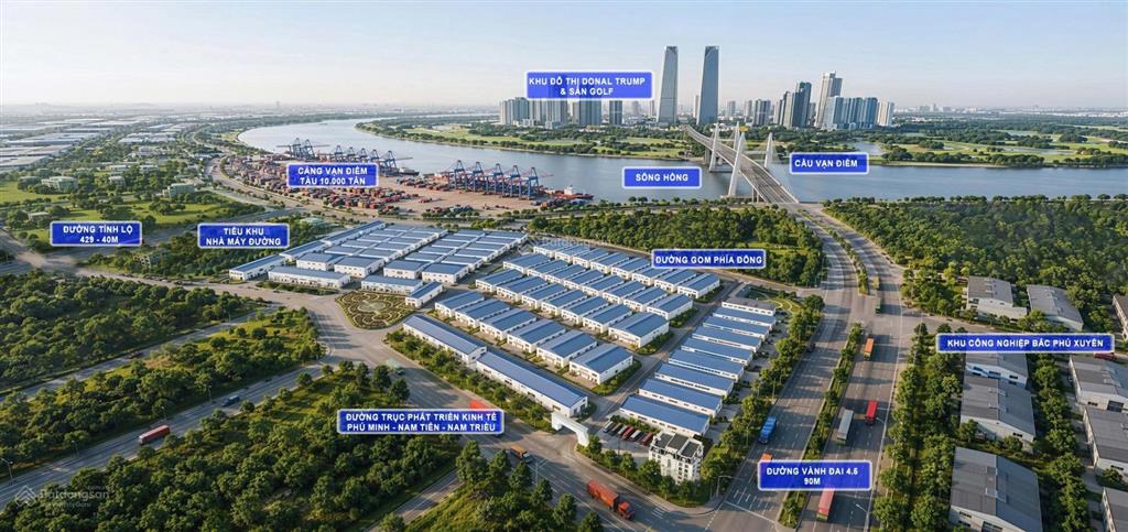 Ngoại giao lô đất công nghiệp, xưởng sản xuất, kho bãi tại cụm công nghiệp nam tiến