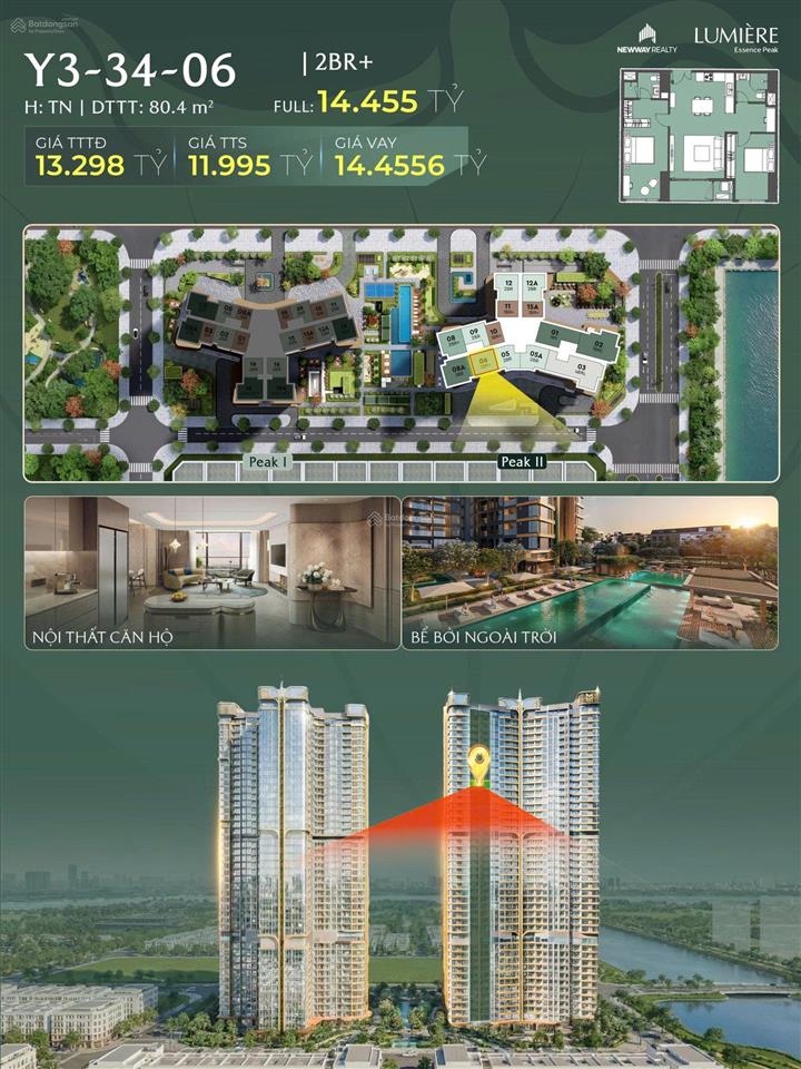 Quỹ căn độc quyền đẹp nhất lumière cổ loa  view hồ  tầng cao  giá tốt thị trường  0855 448 ***