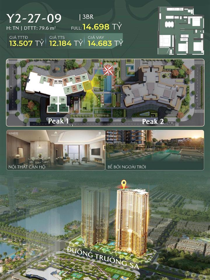 Quỹ căn độc quyền đẹp nhất lumière cổ loa  view hồ  tầng cao  giá tốt thị trường  0855 448 ***