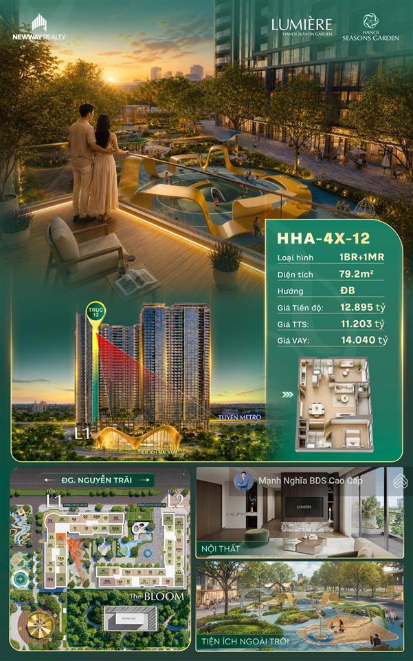 Giỏ hàng quỹ căn hot nhất lumière hanoi seasons  hỗ trợ vay  giá tốt  không chênh  0855 448 ***