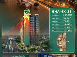 Siêu phẩm căn góc view triệu đô tại lumière hanoi seasons  0855 448 ***
