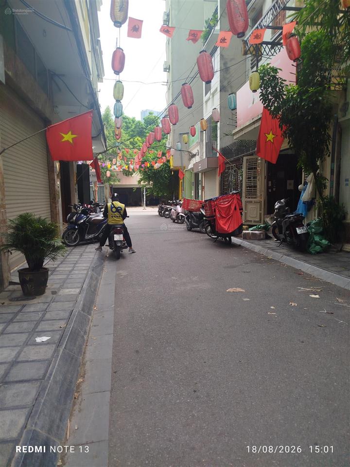 Chính chủ bán nhà 80m², 4 tầng, mặt tiền 4,5m, ngõ 6m phố quần ngựa, ngọc hà, hà nội. giá 45 tỷ