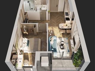 Bán cc 1 phòng ngủ tại lumière prime hills, 4,7 tỷ, 40,8m², 115tr
