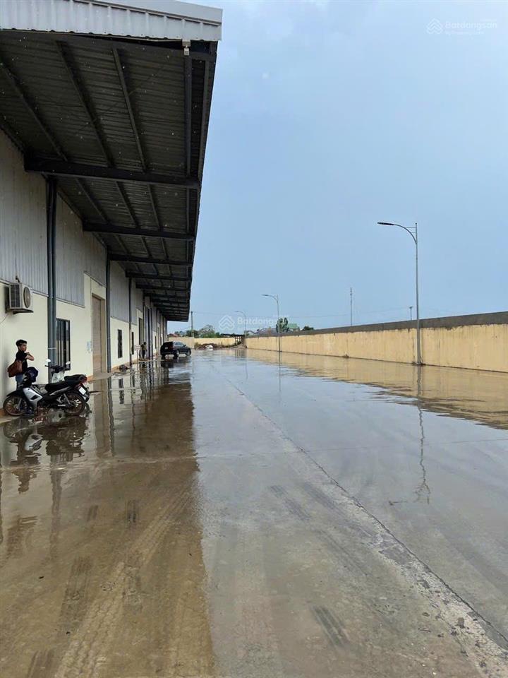 Cho thuê gấp kho văn lâm hưng yên, dt 10.000m2, mt 100m, giá 1 tỷ 40 tr