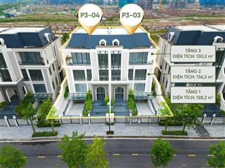 Căn biệt thự p303 & p304 khu p ciputra tuyệt tác view golf hiếm có