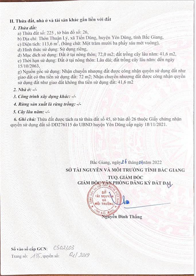 Chính chủ bán gấp đất 113,6m2 mặt tiền 6,73m nở hậu.