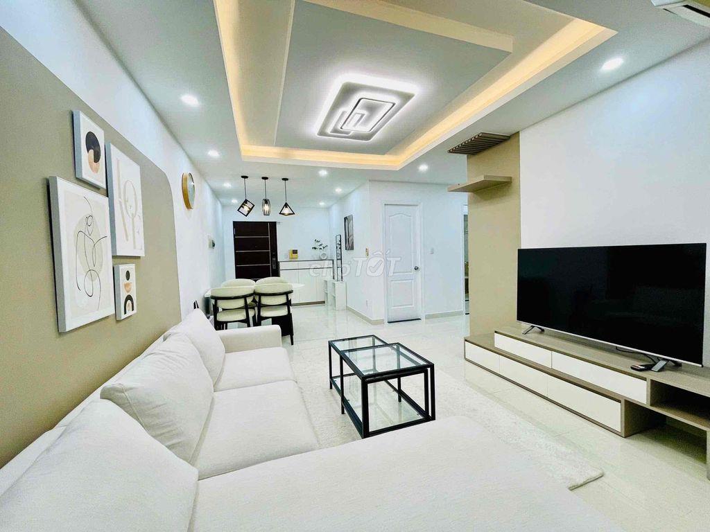 Bán nhanh Sky garden 3, Quận 7, lầu 9, view sông, sẵn hđt 15tr 70.12m