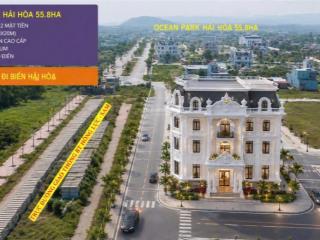 Siêu phẩm đất biệt thự mặt tiền trục bt 50m, vị trí vàng hiếm có tại hải hòa, nghi sơn