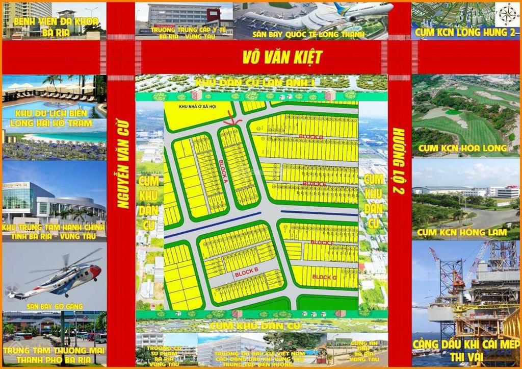 Cần gấp 10 nền đất dự án lan anh 2 và 5, hoà long bà rịa. anh chị cần ra hàng nhanh gửi em