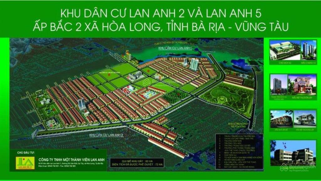 Đất nền dự án đẹp, tiện ích tại lan anh residential, 1,08 tỷ, 100m2 ( lan anh 2 và 5 ) cần bán gửi
