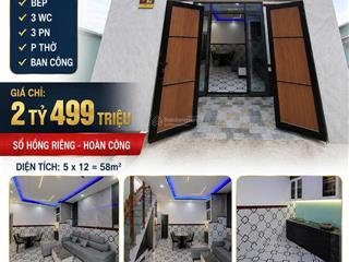 Cần tiền bán nhà nằm ngay ngã 3 mỹ hạnh đức hòa