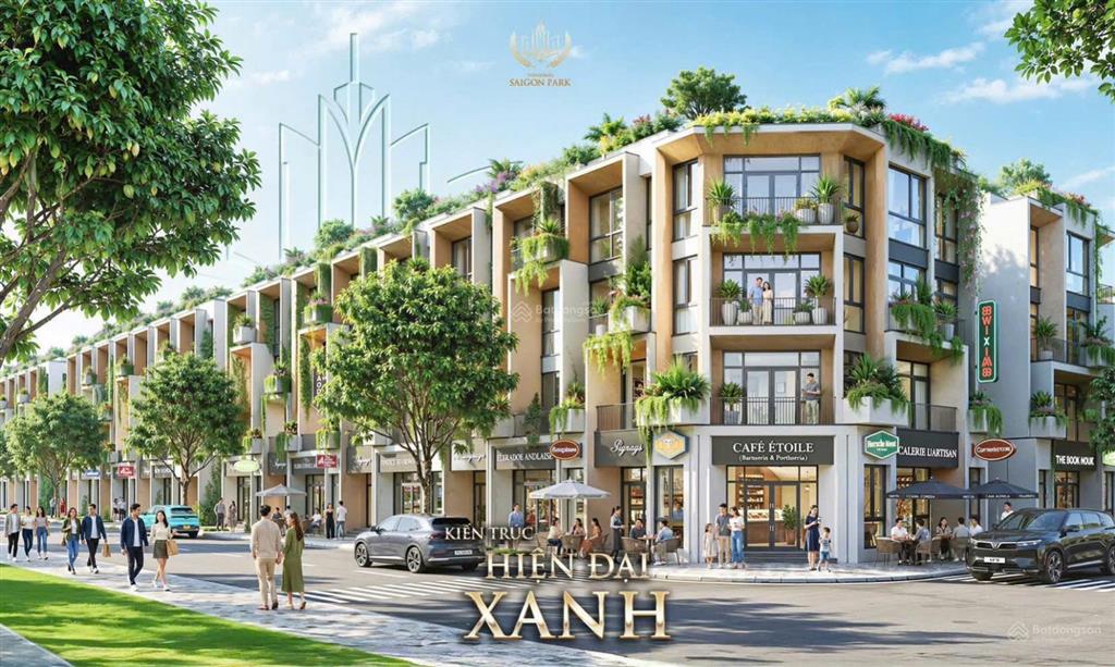 Bán shophouse 4 tỷ, 50m2 tại vinhomes saigon park, 6pn, 5wc, 4 tầng
