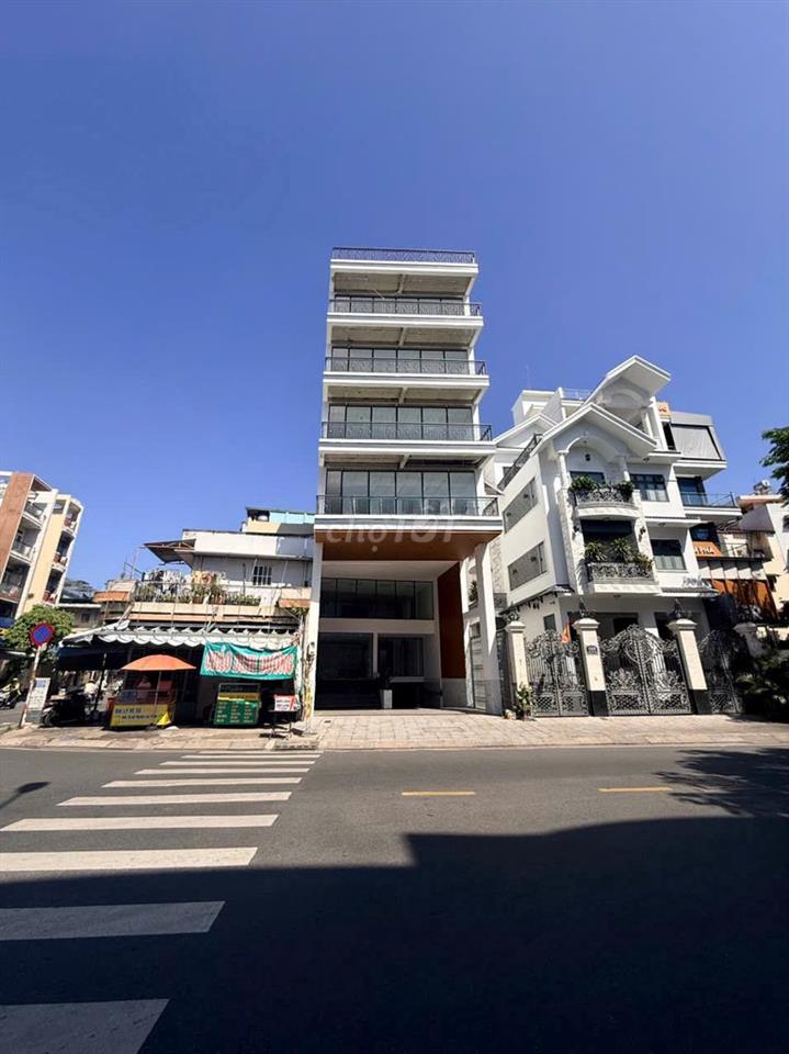CHO THUÊ TÒA NHÀ MẶT TIỀN TÂN SƠN NHÌ – HẦM 7 TẦNG – THANG MÁY, PCCC