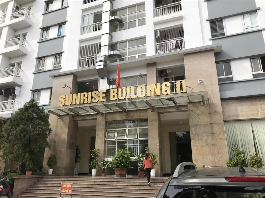 Cho thuê mặt bằng tầng 1 toà nhà sunrise building 3, phúc lợi (long biên cũ) diện tích 92m2