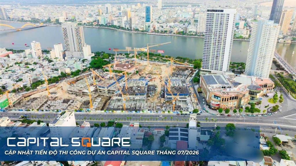 Chỉ trả 1tỷ4 sở hữu căn 2n view cầu sông hàn, pháo hoa diff quỹ ngoại giao capital square