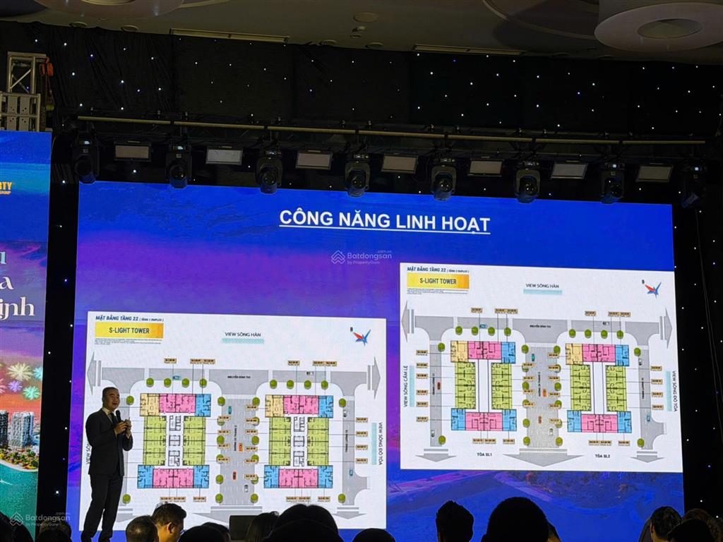 Chỉ 2t7 sở hữu ngay căn penthouse slight tower view pháo hoa trung tâm thành phố