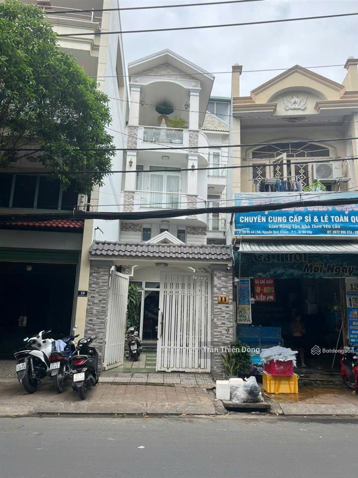 Gấp bán siêu phẩm mặt tiền nguyễn bỉnh khiêm, p1, gò vấp cn 158m2, 5 tầng có thang máy. chỉ 24 tỷ