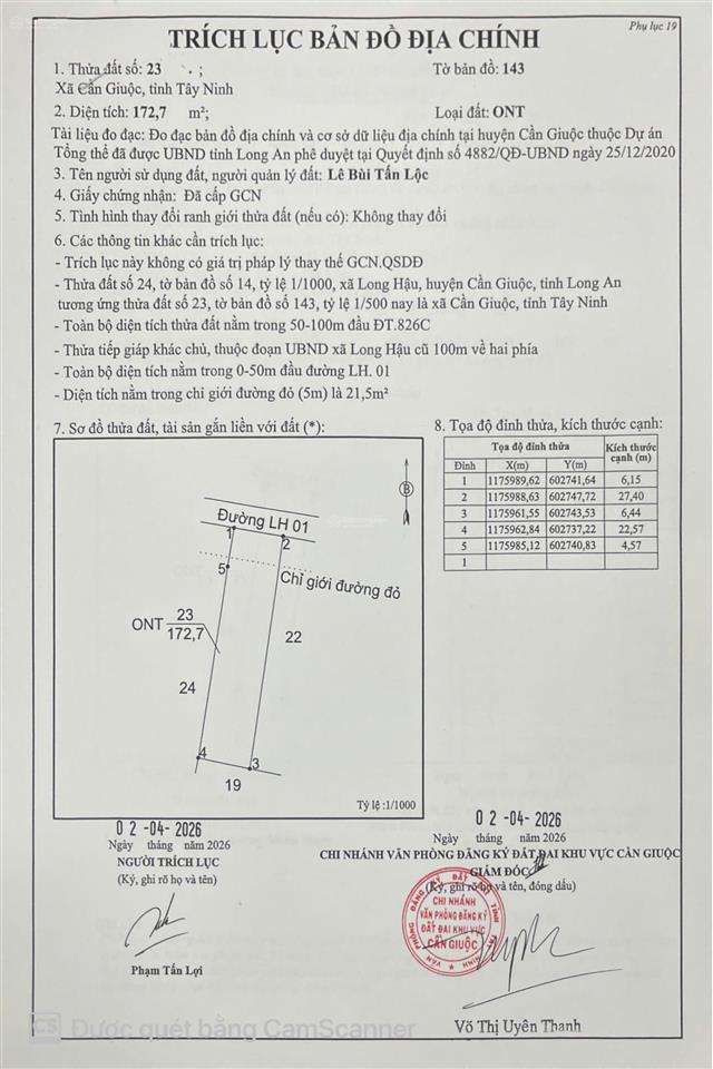 Bán nhà riêng 172m2, 3,95 tỷ, đường  01 ấp 4 long hậu, cần giuộc, tây ninh, giá cực chất