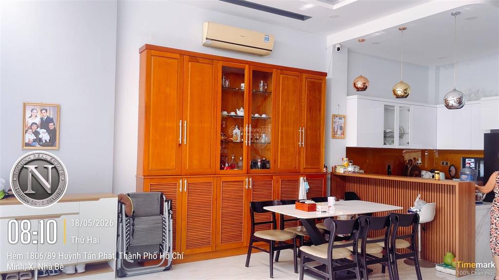 Bán biệt thự 4pn, 3wc, 55m2 tại 1806/105 huỳnh tấn phát, 6,55 tỷ hot