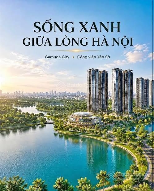 Bán căn 3 ngủ/ 98m2/ view panorama / tại gamuda central park/ yên sở/ giá chỉ 95 triệu/m2