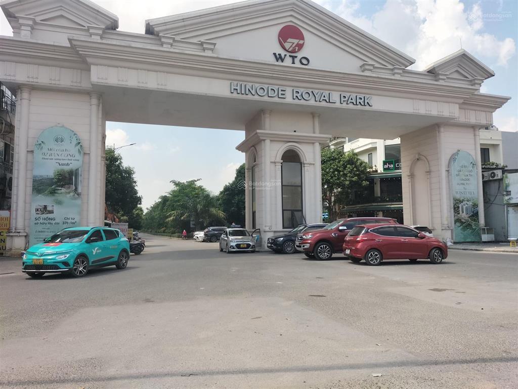 Gấp! một trong số ít giá đầu tư! đường rộng 33m, kinh doanh, liền kề hinode royal park, hoài đức