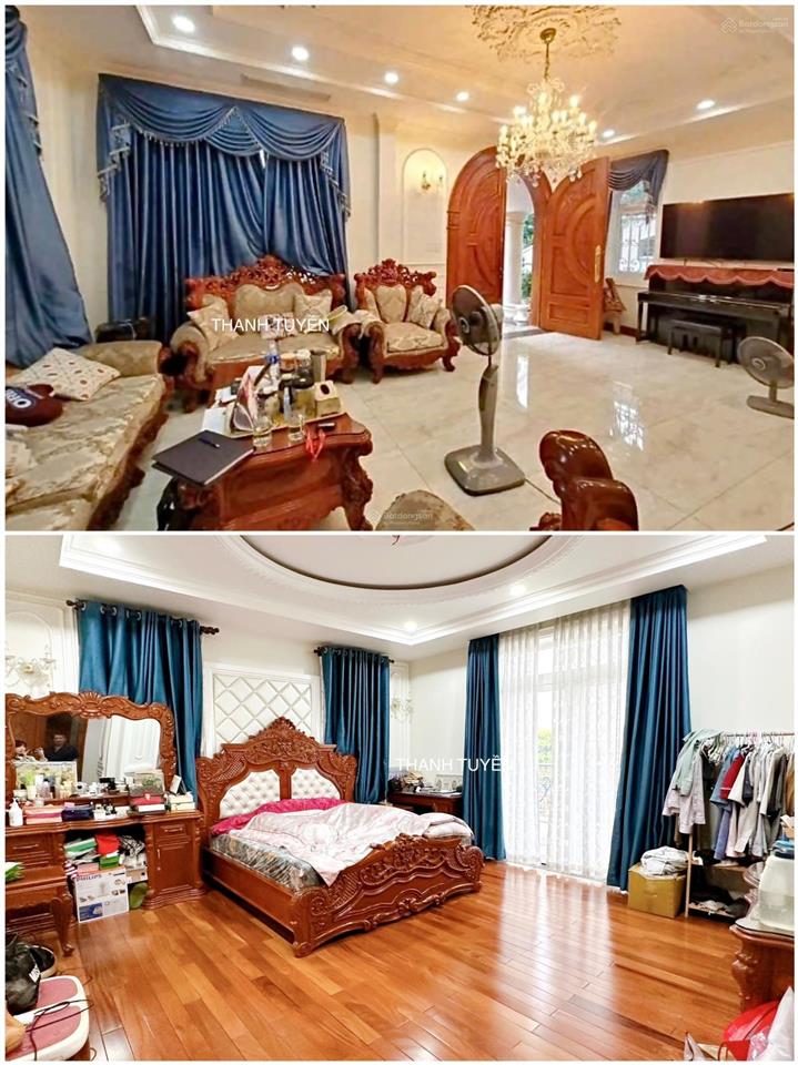 Bán biệt thự 2 mt dương quảng hàm và cityland gardenhills nội thất gỗ thang máy thanh tuyền