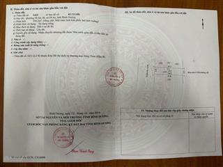 Đất kdc gần vincom dĩ an bd dt 104m ngang 5m nở hậu đường nhựa vỉa hè 2oto giá 5ty5 0906 309 ***