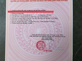 Cần bán lô đất p bình an dĩ an bd gần làng đại học dt 250m giá 9ty7 0906 309 ***