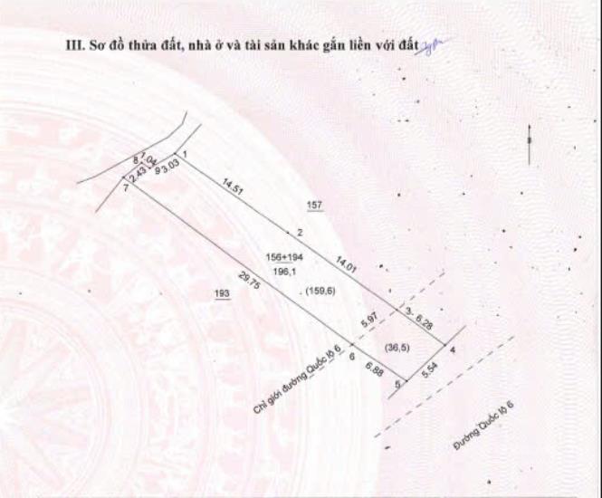 Bán đất mặt phố đường quang trung, hà đông, giá thỏa thuận, 196m2