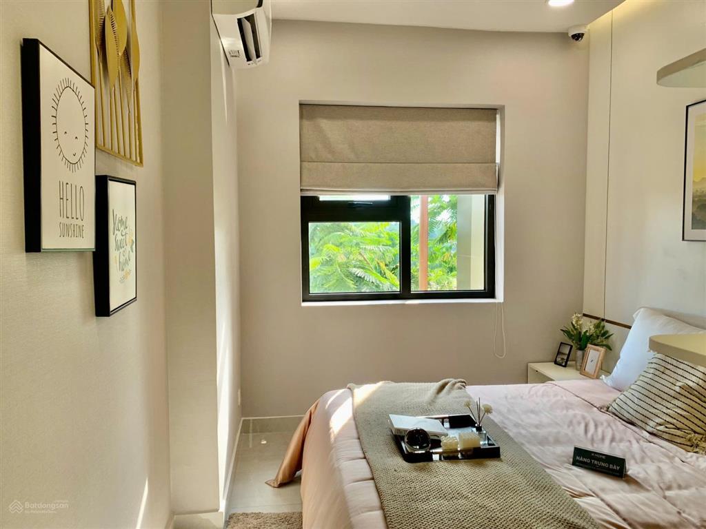 Căn hộ 1 phòng ngủ 46m2, giá 1 tỷ 060, ngân hàng hỗ trợ 70%, lãi suất 5,4%/năm, đầy đủ nội thất!
