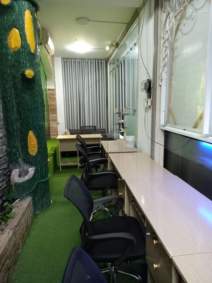 Văn phòng dt 25m² time làm việc 24/24 ngay khu biệt thự chu văn an, bình thạnh