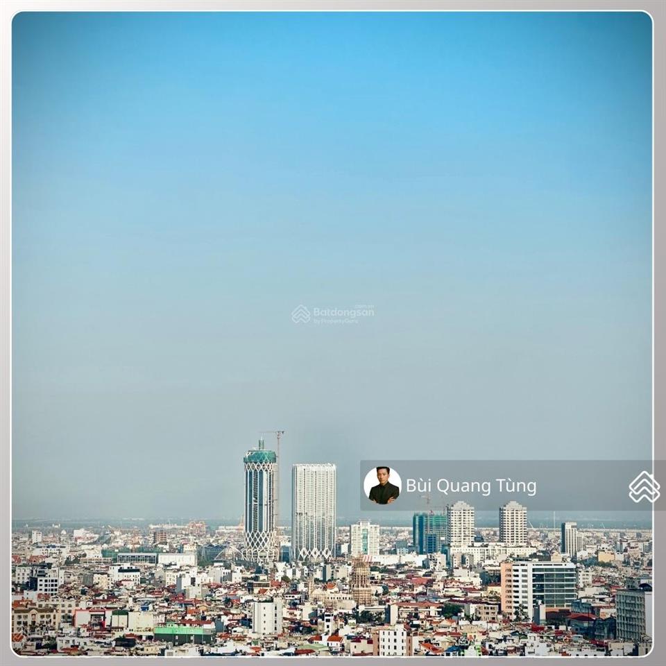 Căn góc giá rẻ nhất thị trường hoàng huy rose, 2 ngủ 2 wc 2 tầm view trung tâm thành phố giá tốt