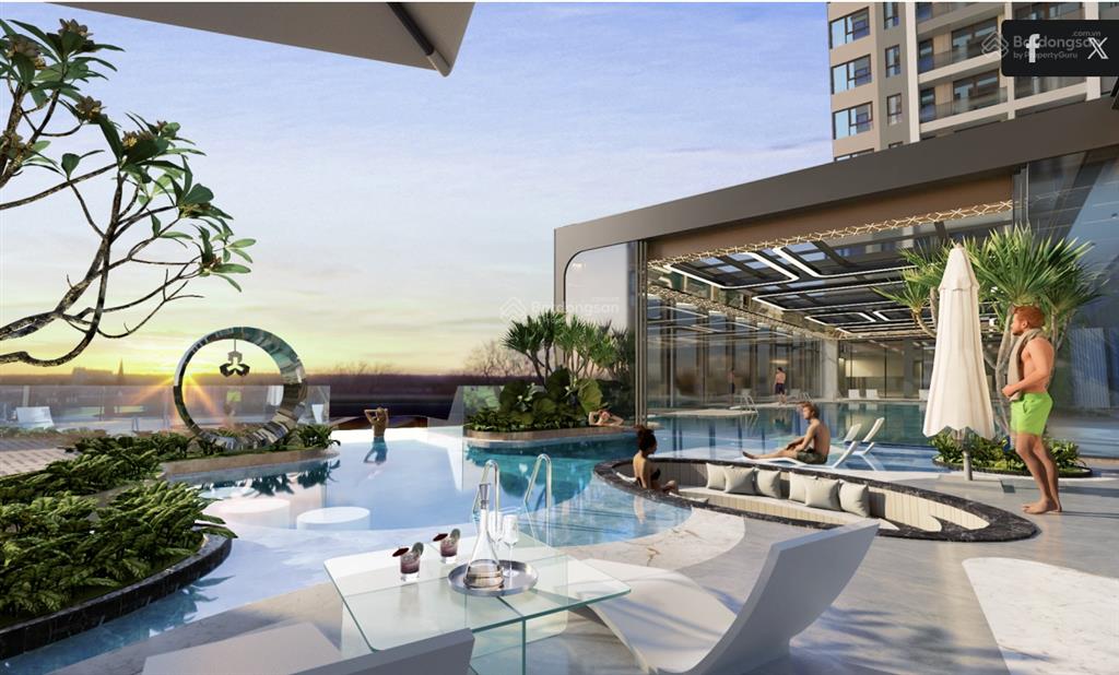 Căn góc giá rẻ nhất thị trường hoàng huy rose, 2 ngủ 2 wc 2 tầm view trung tâm thành phố giá tốt